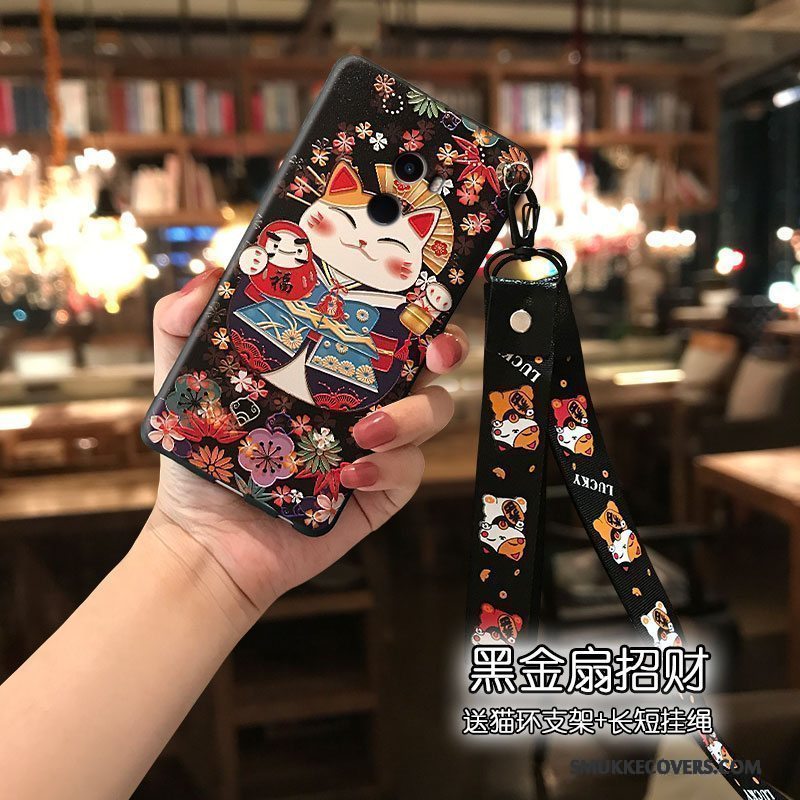 Etui Mi Mix 2 Tasker Lille Sektion Trend, Cover Mi Mix 2 Cartoon Smuk Anti-fald