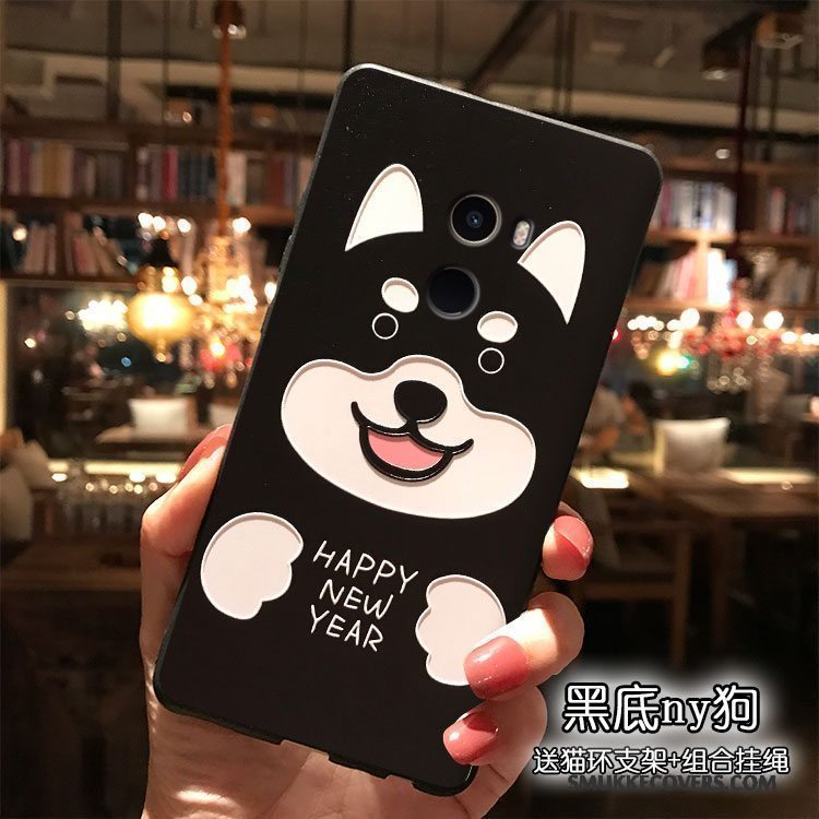 Etui Mi Mix 2 Tasker Telefonsmuk, Cover Mi Mix 2 Cartoon Ny Super Sødt