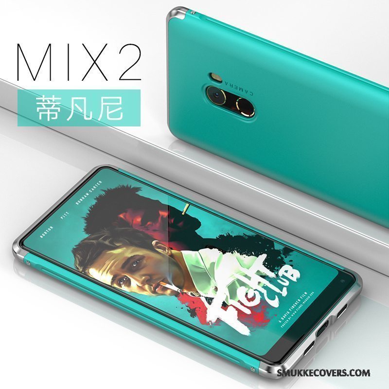 Etui Mi Mix 2 Tasker Trend Lille Sektion, Cover Mi Mix 2 Kreativ Anti-fald Rød