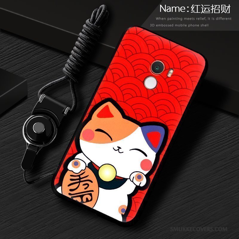 Etui Mi Mix 2 Tasker Trendy Telefon, Cover Mi Mix 2 Blød Frisk Lille Sektion