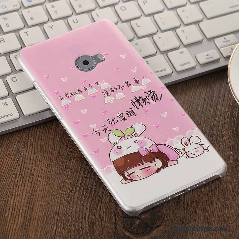 Etui Mi Note 2 Beskyttelse Anti-fald Nubuck, Cover Mi Note 2 Tasker Hvid Lille Sektion