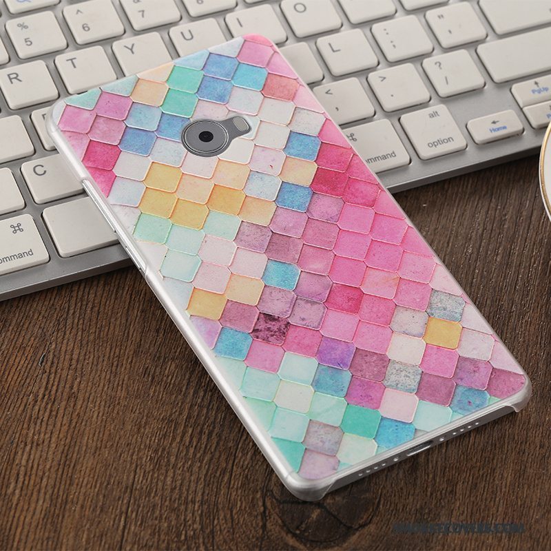 Etui Mi Note 2 Beskyttelse Anti-fald Nubuck, Cover Mi Note 2 Tasker Hvid Lille Sektion