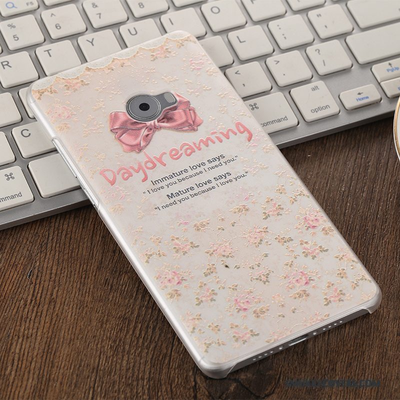 Etui Mi Note 2 Beskyttelse Anti-fald Nubuck, Cover Mi Note 2 Tasker Hvid Lille Sektion