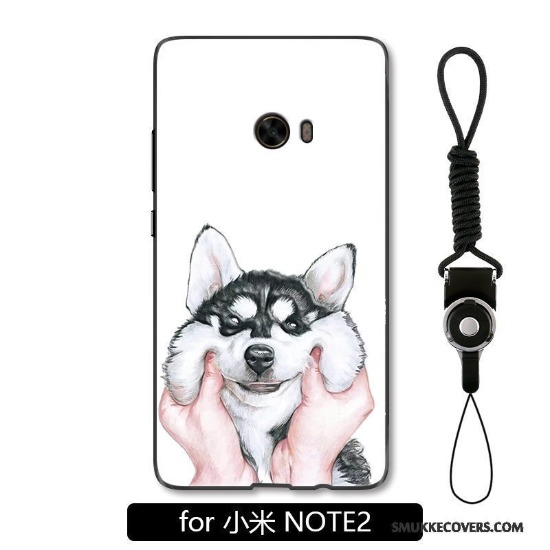 Etui Mi Note 2 Cartoon Elskeren Hund, Cover Mi Note 2 Beskyttelse Telefonsmuk