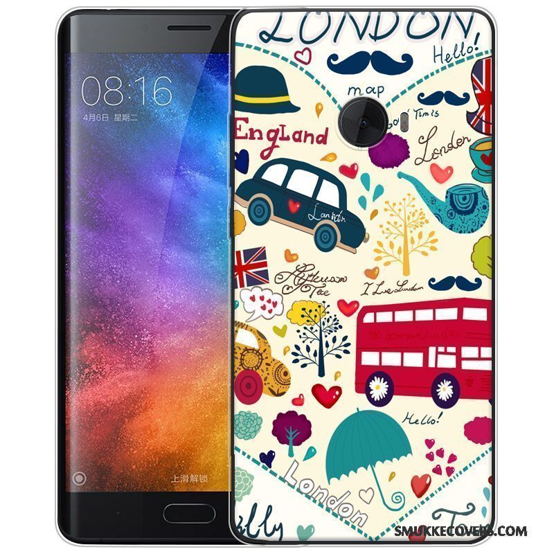 Etui Mi Note 2 Cartoon Grøn Lille Sektion, Cover Mi Note 2 Beskyttelse Telefon