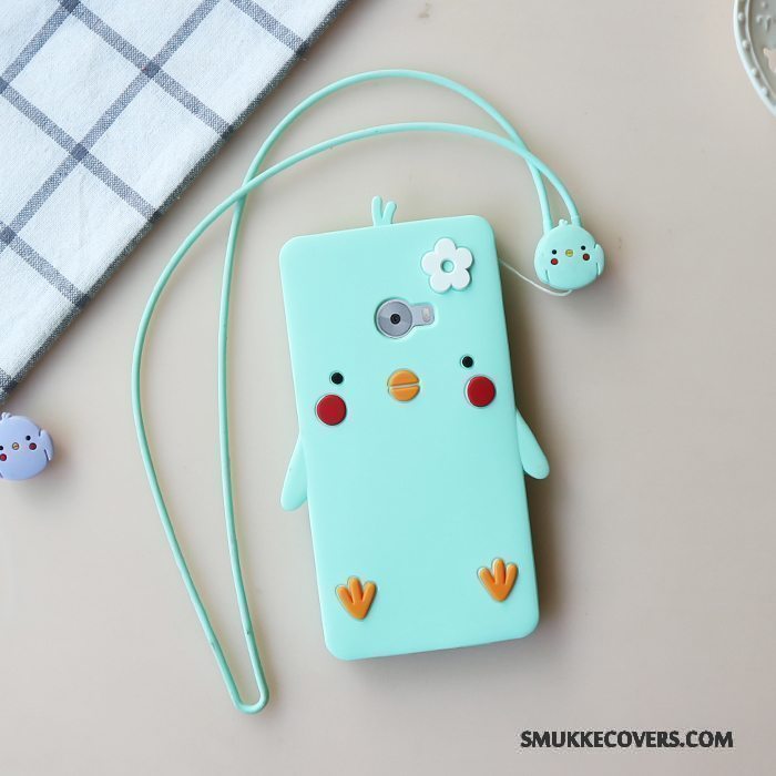 Etui Mi Note 2 Cartoon Hængende Ornamenter Trend, Cover Mi Note 2 Beskyttelse Rød Pulver