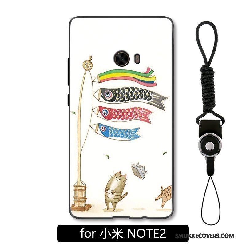 Etui Mi Note 2 Cartoon Studerende Smuk, Cover Mi Note 2 Beskyttelse Telefonlille Sektion