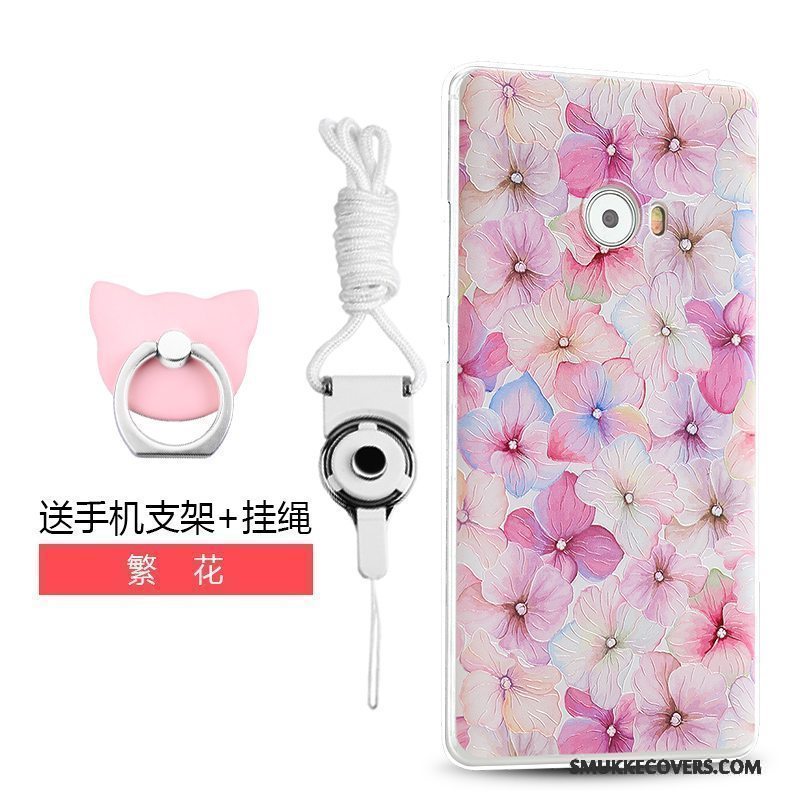 Etui Mi Note 2 Cartoon Trend Lyserød, Cover Mi Note 2 Blød Telefonanti-fald