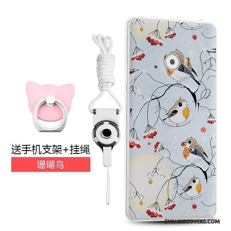 Etui Mi Note 2 Cartoon Trend Lyserød, Cover Mi Note 2 Blød Telefonanti-fald