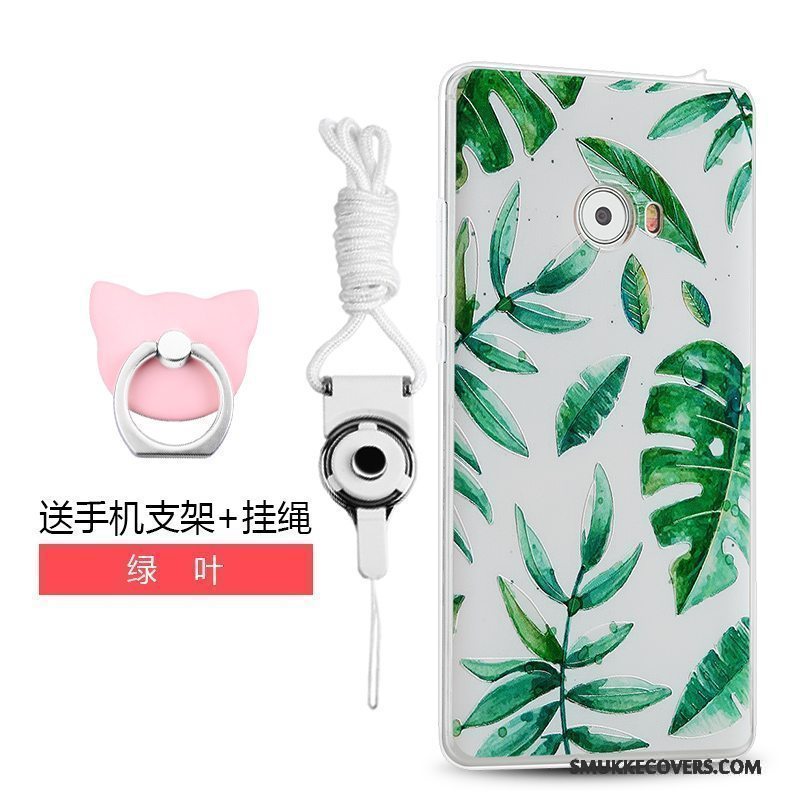 Etui Mi Note 2 Cartoon Trend Lyserød, Cover Mi Note 2 Blød Telefonanti-fald