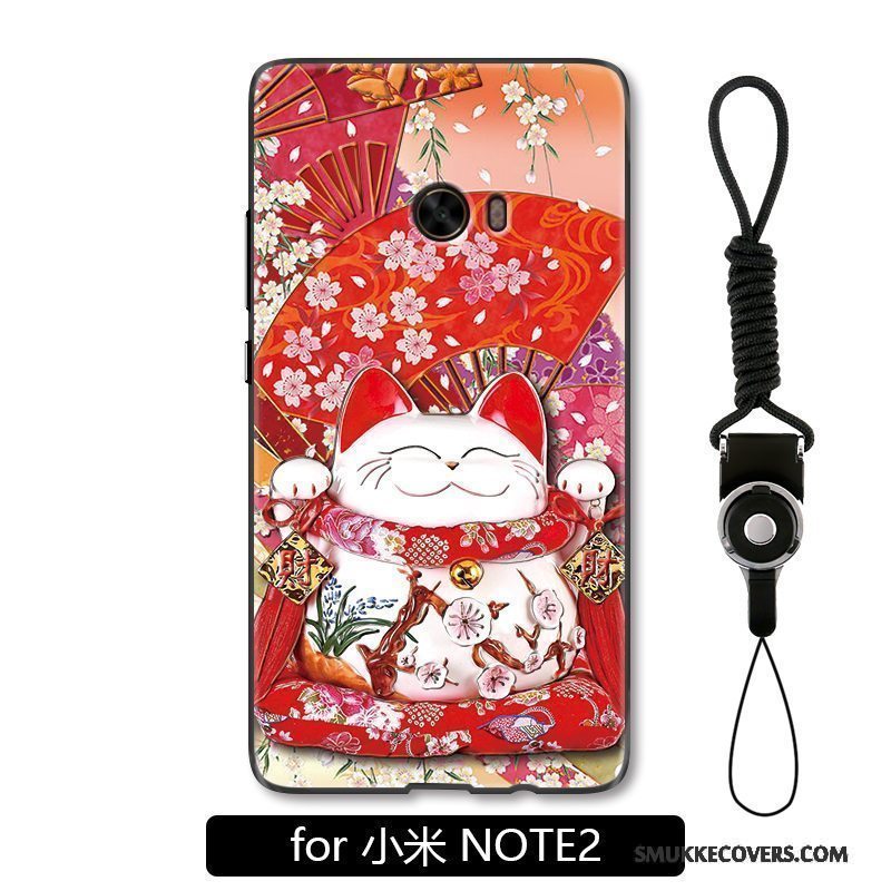 Etui Mi Note 2 Kreativ Smuk Joyous, Cover Mi Note 2 Beskyttelse Anti-fald Kat