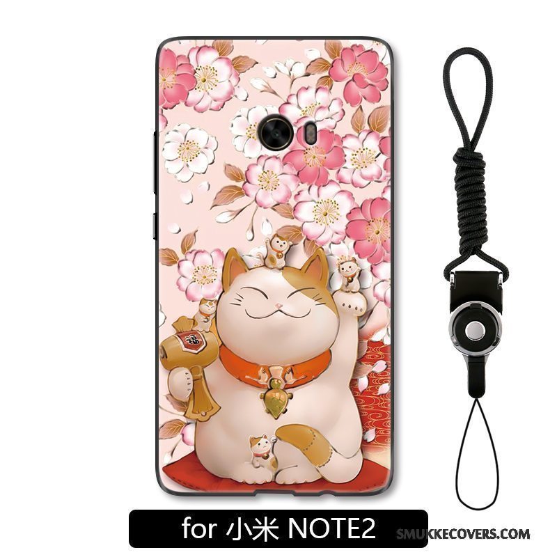 Etui Mi Note 2 Kreativ Smuk Joyous, Cover Mi Note 2 Beskyttelse Anti-fald Kat