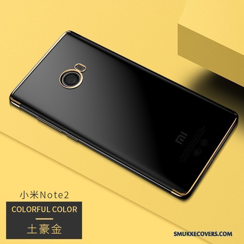 Etui Mi Note 2 Silikone Af Personlighed Anti-fald, Cover Mi Note 2 Beskyttelse Telefonlille Sektion