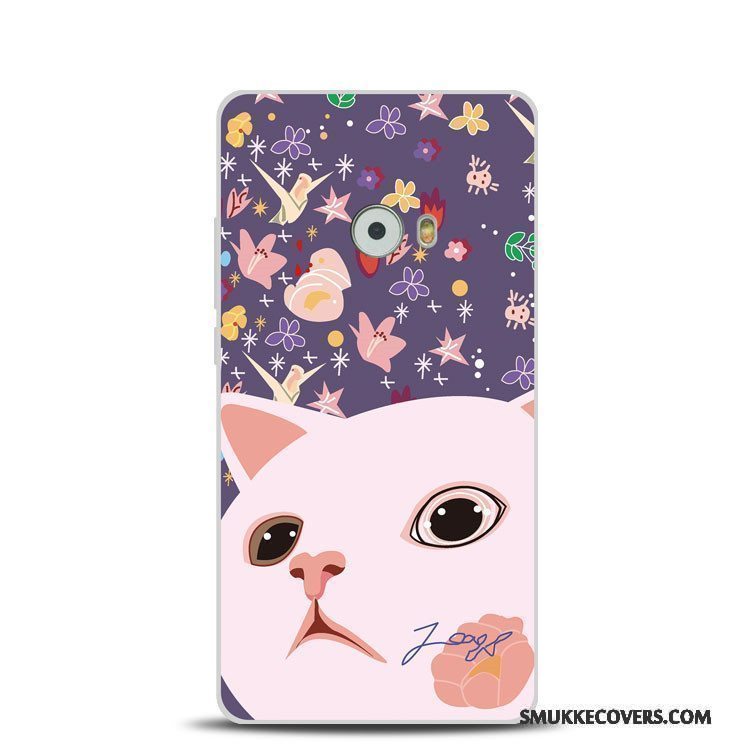 Etui Mi Note 2 Support Blomster Lille Sektion, Cover Mi Note 2 Tasker Grøn Telefon