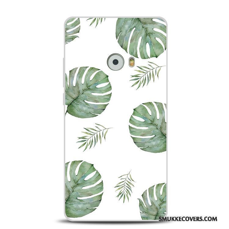 Etui Mi Note 2 Support Grøn Blonder, Cover Mi Note 2 Blød Lille Sektion Telefon