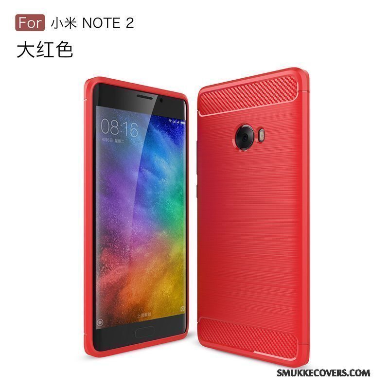 Etui Mi Note 2 Tasker Anti-fald Trend, Cover Mi Note 2 Blød Lille Sektion Telefon