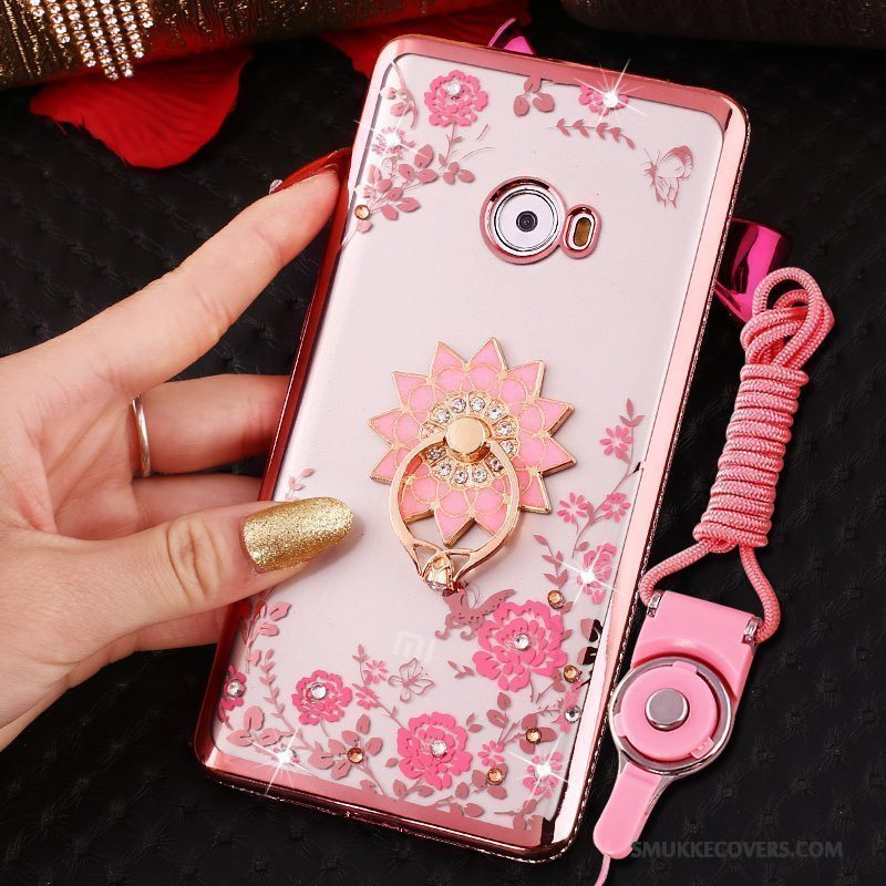 Etui Mi Note 2 Tasker Lille Sektion Ring, Cover Mi Note 2 Silikone Rosa Guld Telefon