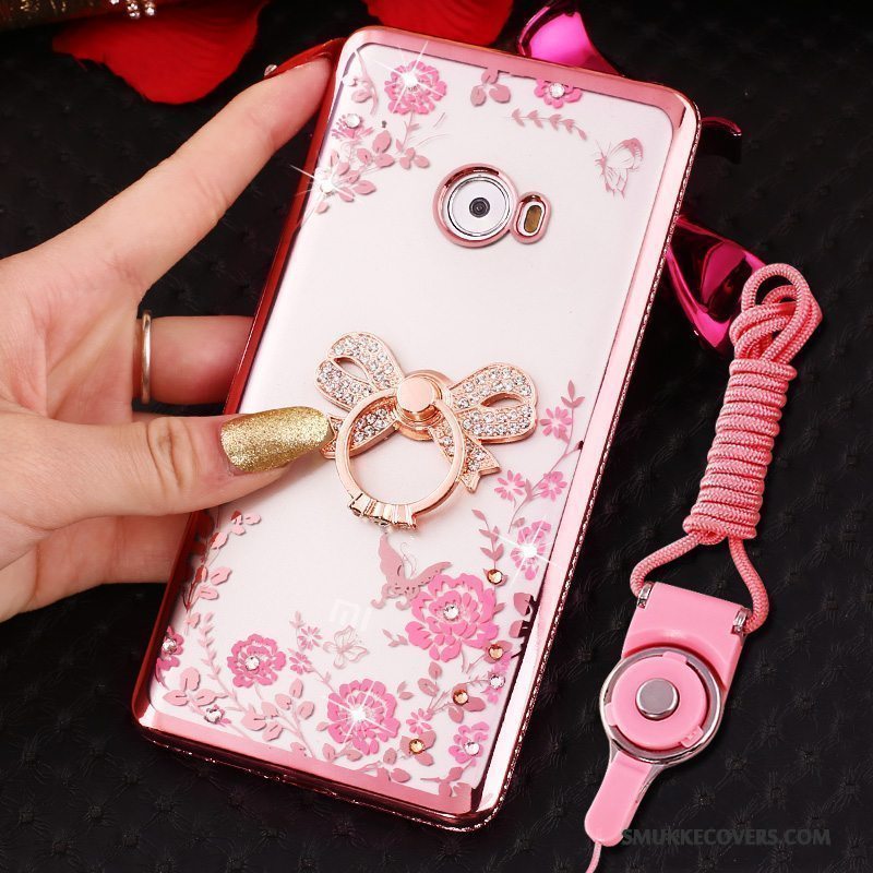Etui Mi Note 2 Tasker Lille Sektion Ring, Cover Mi Note 2 Silikone Rosa Guld Telefon