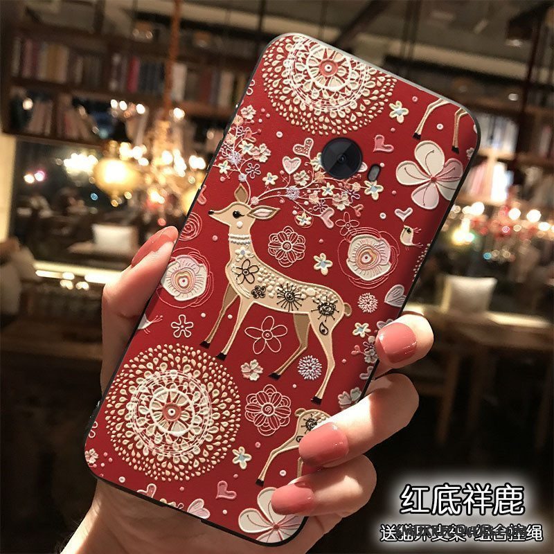Etui Mi Note 2 Tasker Trend Telefon, Cover Mi Note 2 Kreativ Hængende Ornamenter Rød