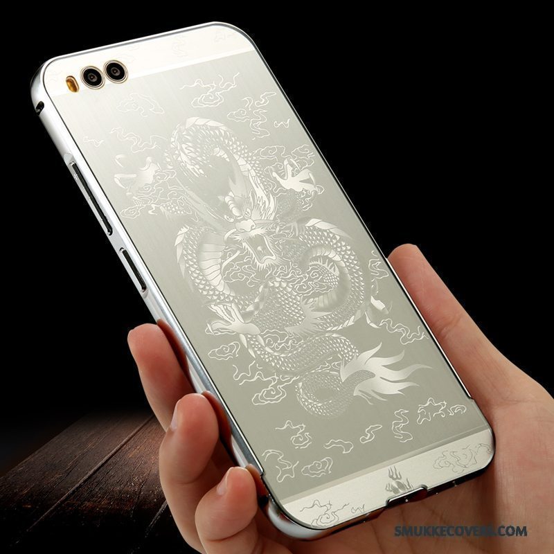 Etui Mi Note 3 Beskyttelse Trend Lille Sektion, Cover Mi Note 3 Metal Blå Telefon