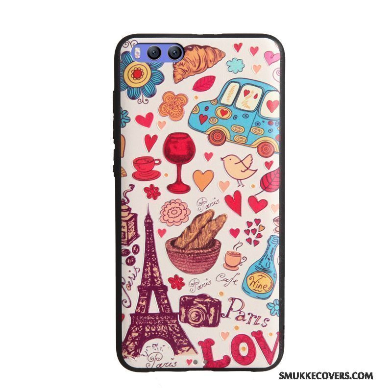 Etui Mi Note 3 Blød Telefonbusiness, Cover Mi Note 3 Relief Lille Sektion