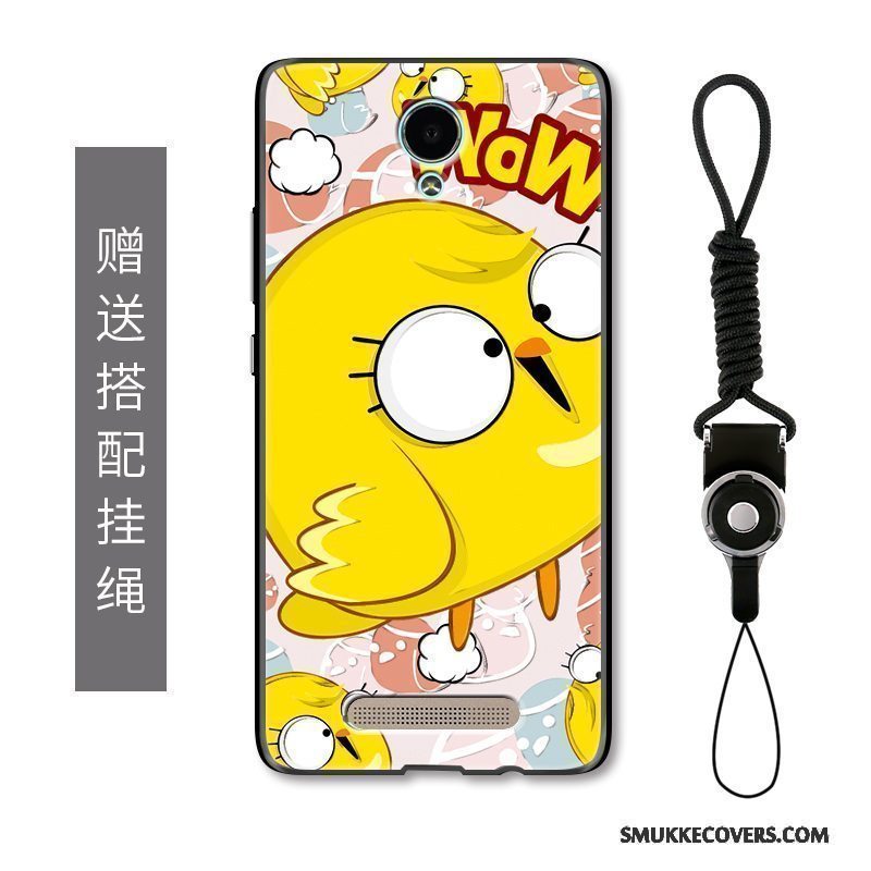 Etui Mi Note 3 Cartoon Nubuck Telefon, Cover Mi Note 3 Beskyttelse Kylling Hængende Ornamenter