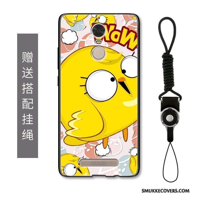 Etui Mi Note 3 Cartoon Nubuck Telefon, Cover Mi Note 3 Beskyttelse Kylling Hængende Ornamenter