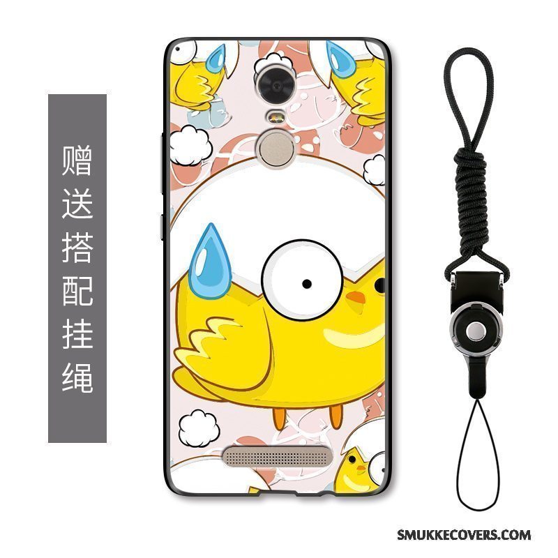 Etui Mi Note 3 Cartoon Nubuck Telefon, Cover Mi Note 3 Beskyttelse Kylling Hængende Ornamenter