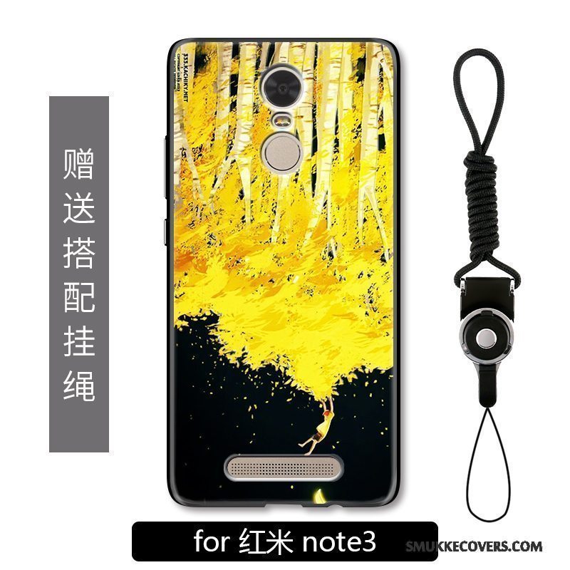 Etui Mi Note 3 Kreativ Telefonrød, Cover Mi Note 3 Tasker Hård Af Personlighed