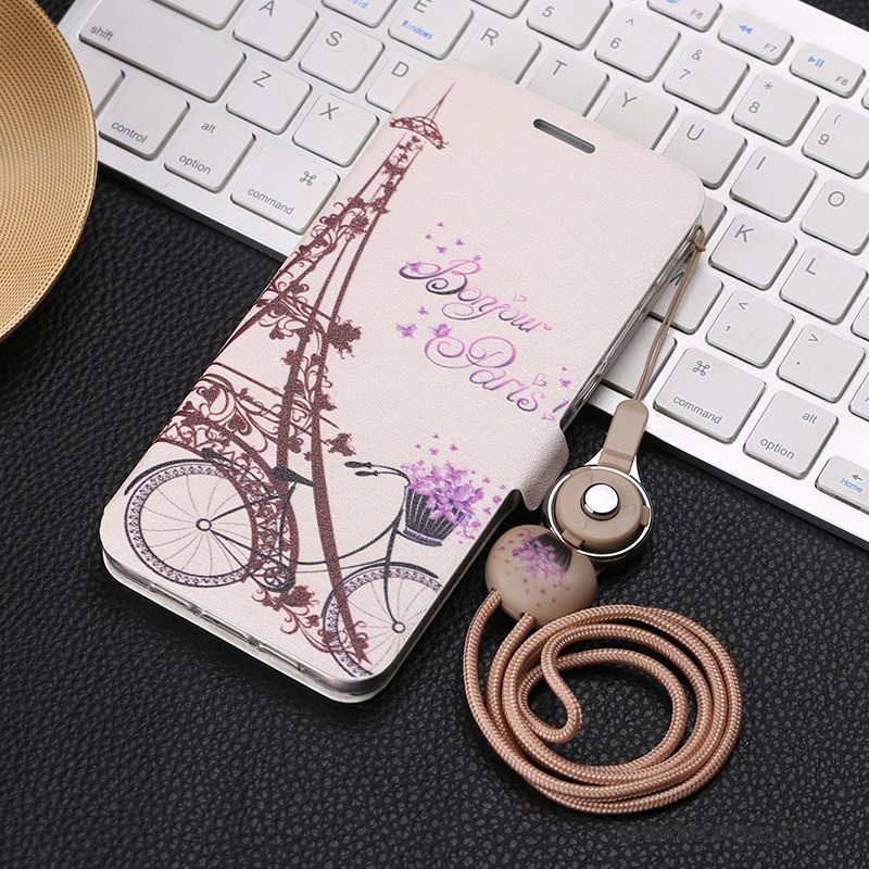 Etui Mi Note 3 Silikone Telefonaf Personlighed, Cover Mi Note 3 Læder Hængende Ornamenter Lilla