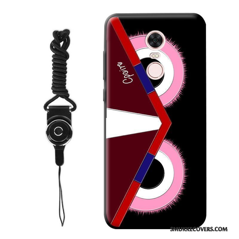 Etui Mi Note 3 Tasker Af Personlighed Rød, Cover Mi Note 3 Kreativ Lille Sektion Trendy