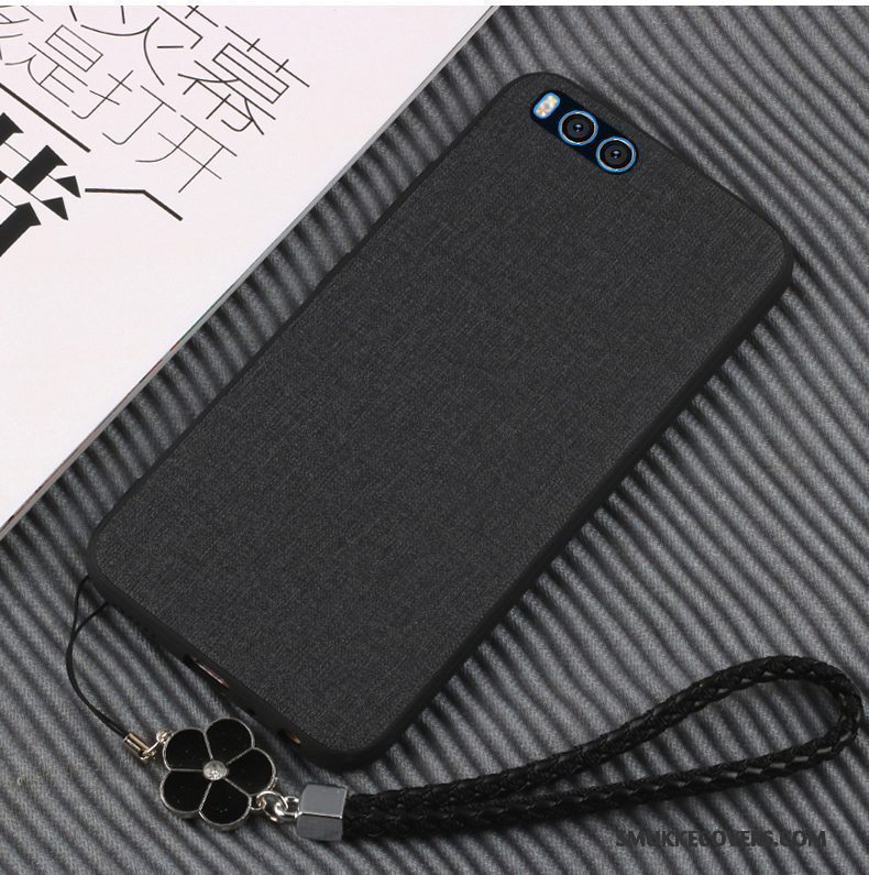 Etui Mi Note 3 Tasker Anti-fald Telefon, Cover Mi Note 3 Læder Grøn Simple