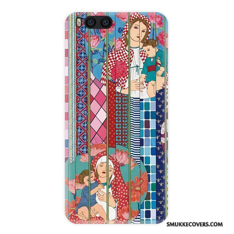 Etui Mi Note 3 Tasker Blomster Af Personlighed, Cover Mi Note 3 Farve Vind Lille Sektion