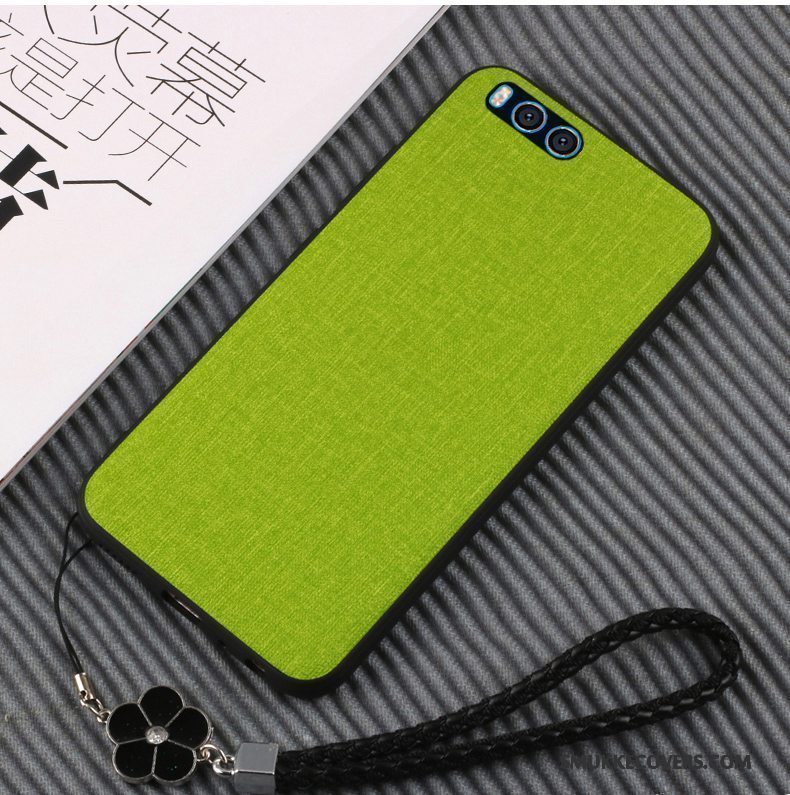 Etui Mi Note 3 Tasker Lille Sektion Simple, Cover Mi Note 3 Læder Anti-fald Telefon