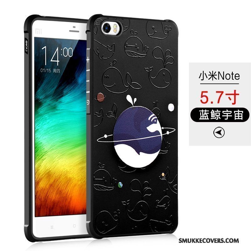 Etui Mi Note Cartoon Nubuck Trend, Cover Mi Note Beskyttelse Lille Sektion Anti-fald