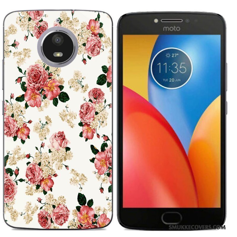 Etui Moto E4 Plus Beskyttelse Anti-fald Mønster, Cover Moto E4 Plus Farve Telefon