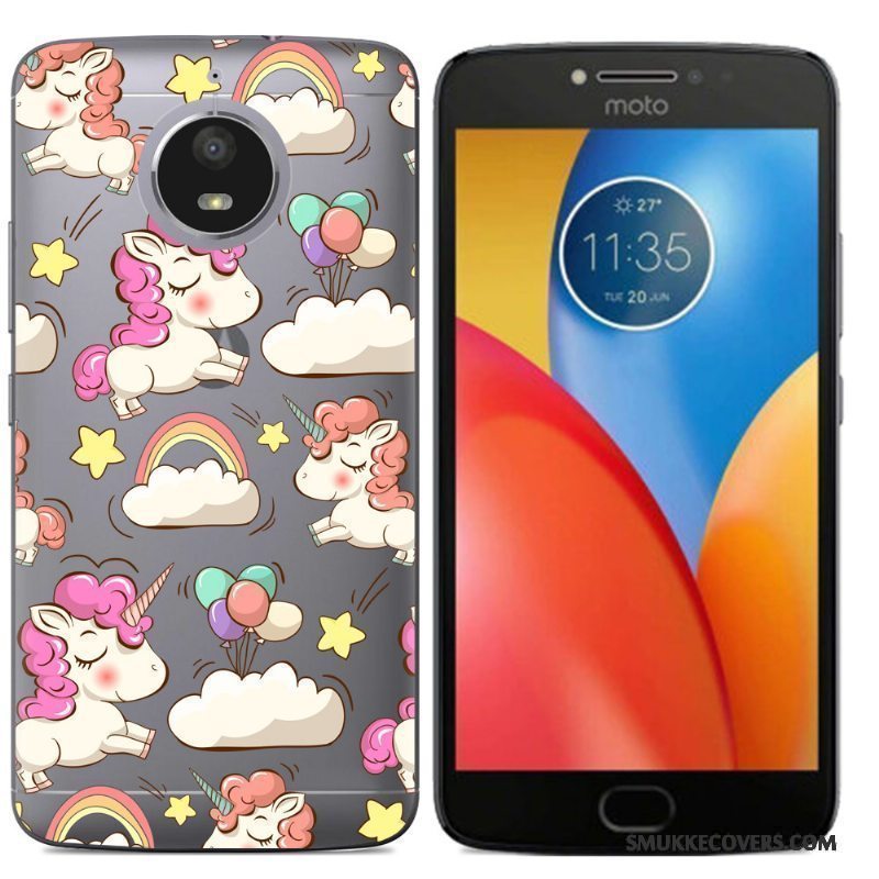 Etui Moto E4 Plus Beskyttelse Anti-fald Mønster, Cover Moto E4 Plus Farve Telefon