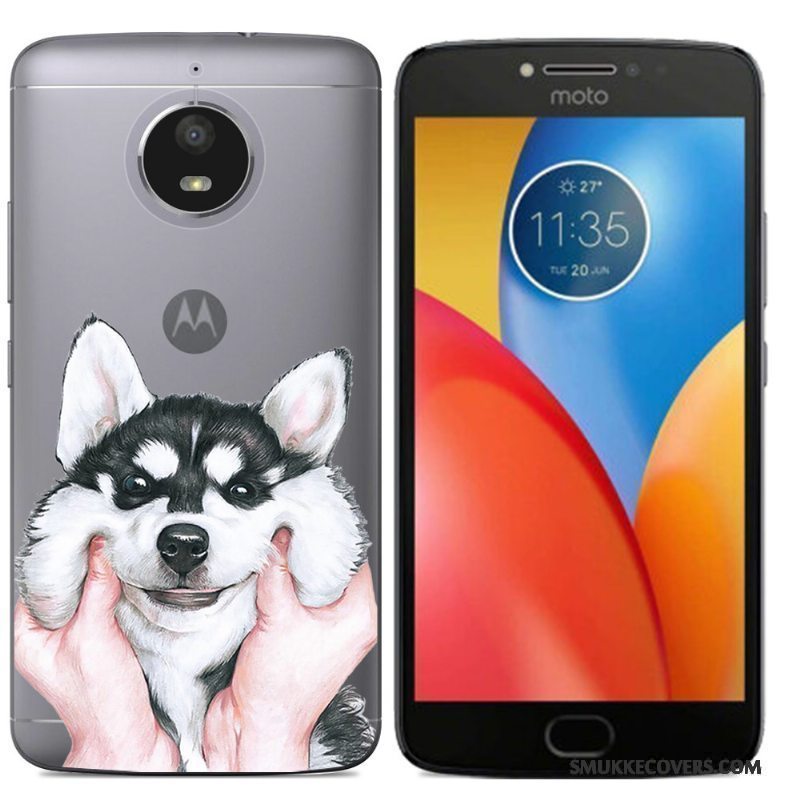 Etui Moto E4 Plus Beskyttelse Anti-fald Mønster, Cover Moto E4 Plus Farve Telefon