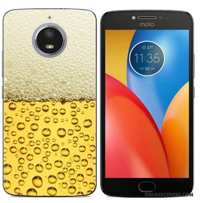 Etui Moto E4 Plus Beskyttelse Anti-fald Mønster, Cover Moto E4 Plus Farve Telefon