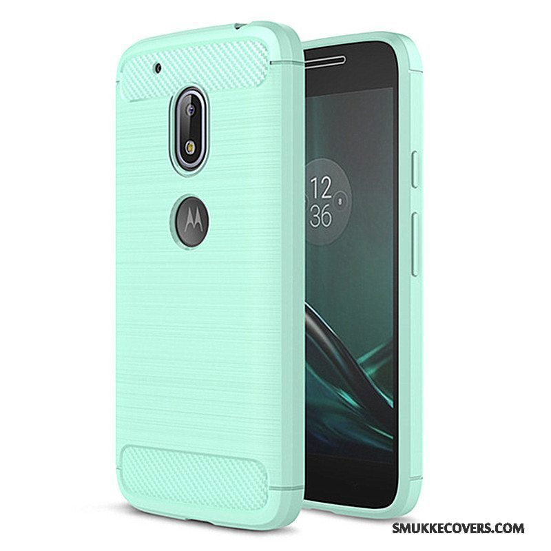 Etui Moto G4 Play Blød Rød Telefon, Cover Moto G4 Play Beskyttelse