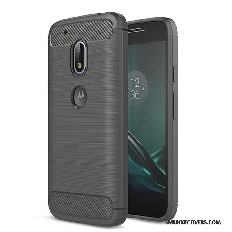 Etui Moto G4 Play Blød Rød Telefon, Cover Moto G4 Play Beskyttelse