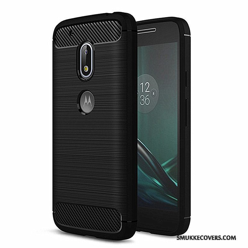 Etui Moto G4 Play Blød Rød Telefon, Cover Moto G4 Play Beskyttelse