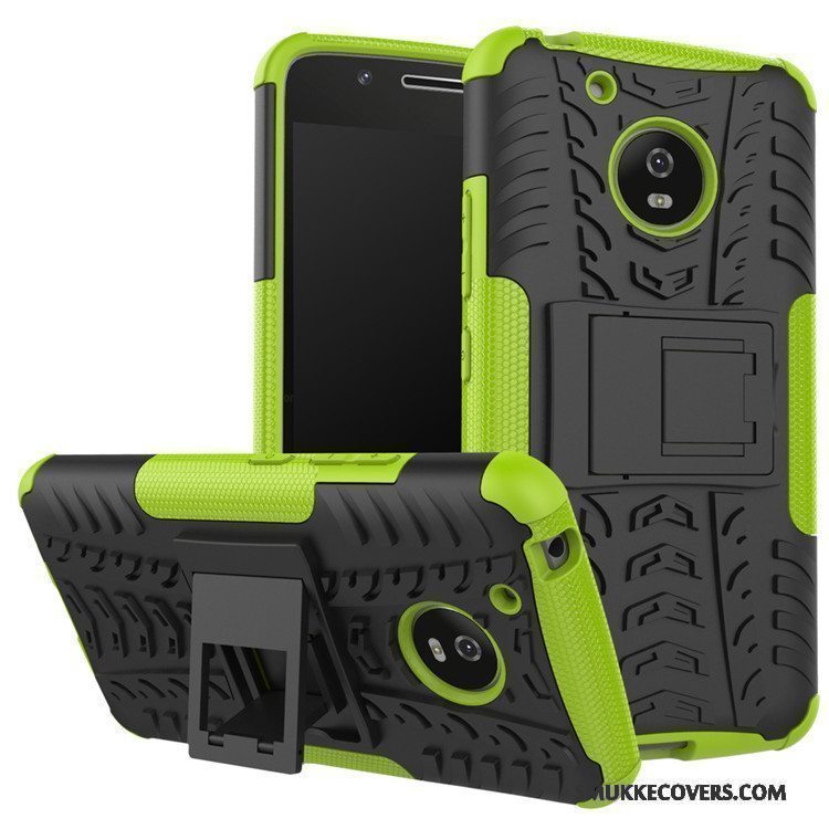 Etui Moto G5 Beskyttelse Farvet Telefon, Cover Moto G5 Blå Bagdæksel