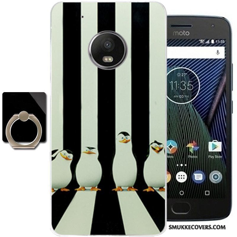 Etui Moto G5 Plus Farve Frisk Telefon, Cover Moto G5 Plus Tasker Trend