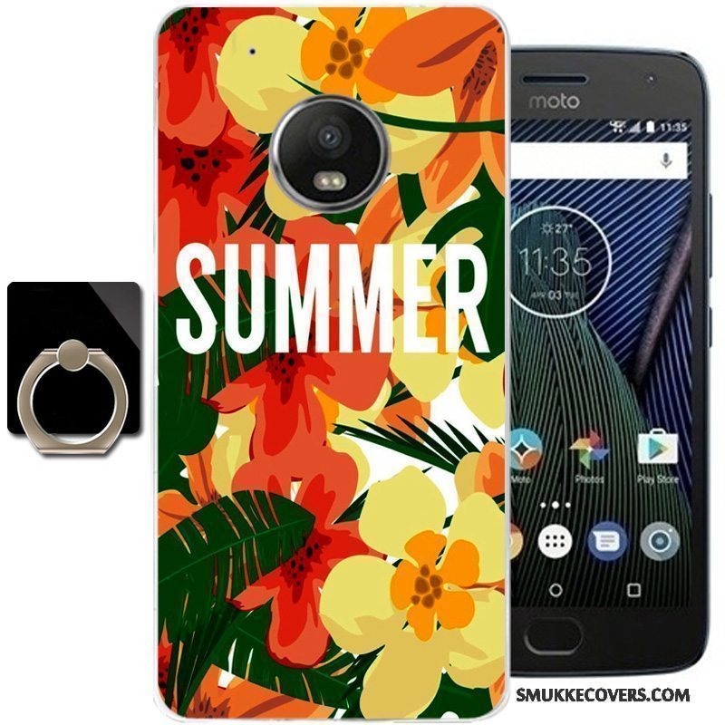 Etui Moto G5 Plus Farve Frisk Telefon, Cover Moto G5 Plus Tasker Trend