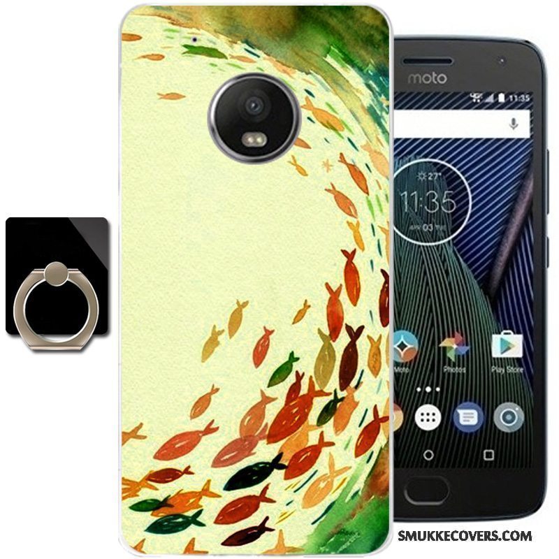 Etui Moto G5 Plus Farve Frisk Telefon, Cover Moto G5 Plus Tasker Trend