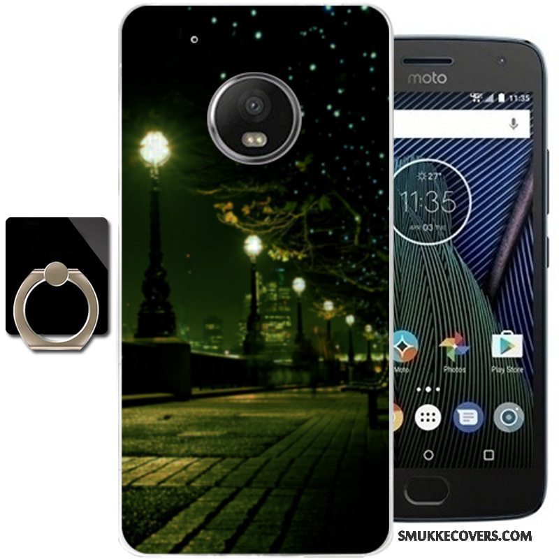 Etui Moto G5 Plus Farve Frisk Telefon, Cover Moto G5 Plus Tasker Trend