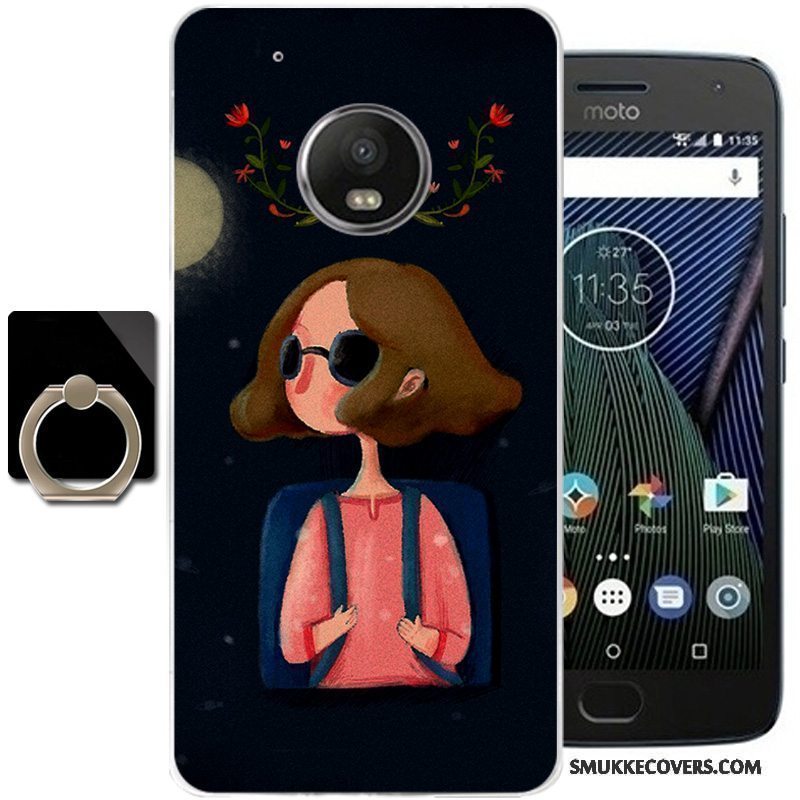 Etui Moto G5 Plus Farve Frisk Telefon, Cover Moto G5 Plus Tasker Trend