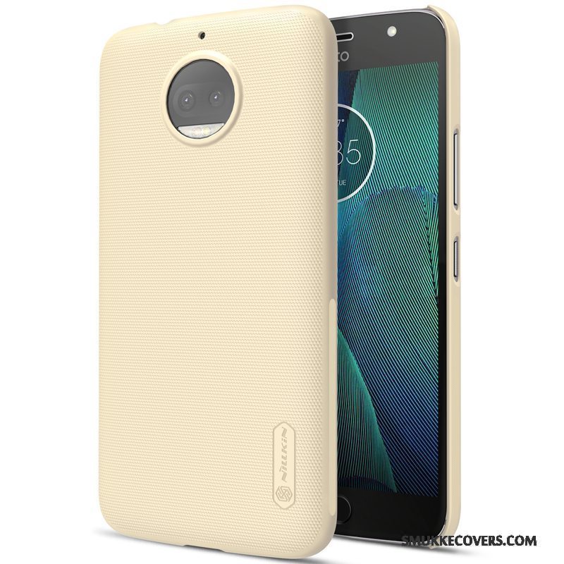 Etui Moto G5s Plus Beskyttelse Guld Anti-fald, Cover Moto G5s Plus Telefonrød