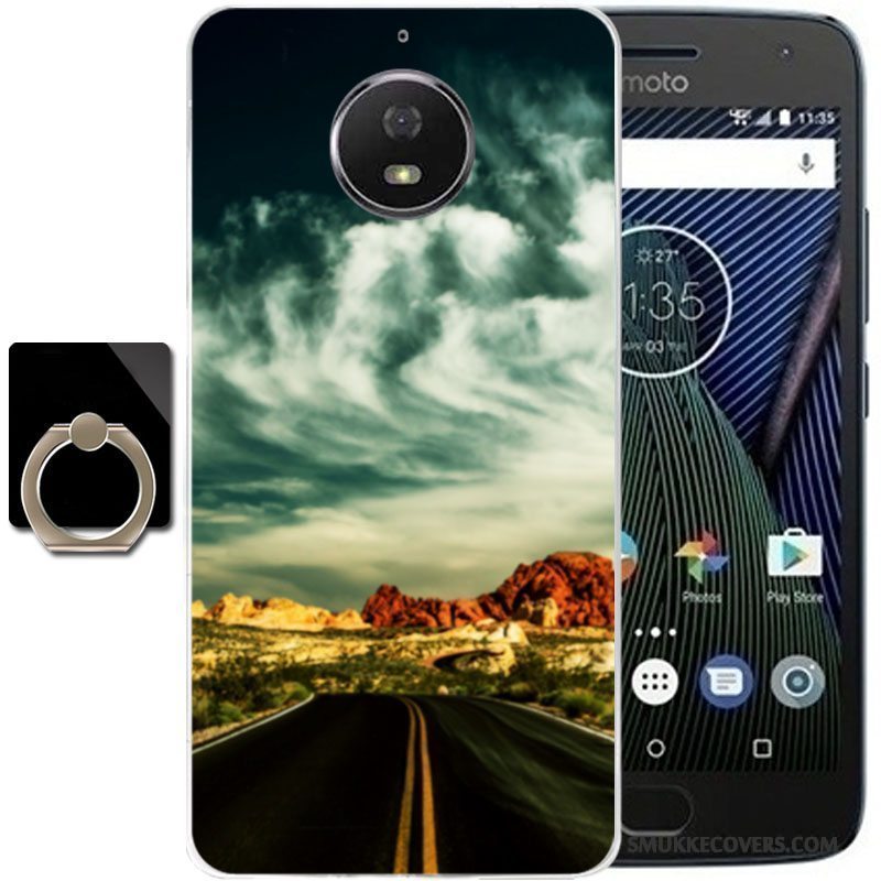 Etui Moto G5s Plus Beskyttelse Telefonlyserød, Cover Moto G5s Plus Anti-fald